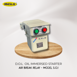 D.O.L. Oil Immersed Starter Model. S.O.I