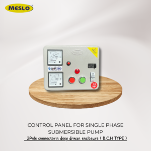 Control Panel For Single Phase Submersible Pump B.C.H. Type