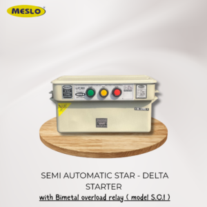 Semi Automatic STAR-DELTA Starter Oil Immersed Model. S.O.I