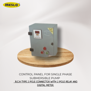 Control Panel For Single Phase Submersible Pump